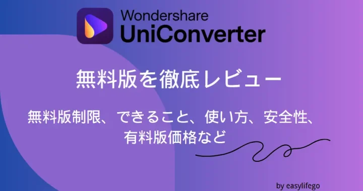 Uniconverter無料版