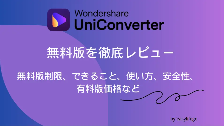 Uniconverter無料版